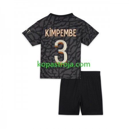 Billiga Fotbollströjor Paris Saint-Germain Kimpembe 3 Barn Tredje tröja 2023/24 Kortärmad